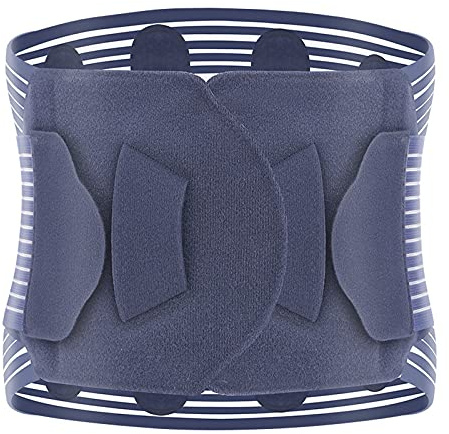 Samnuerly Cinturón de Soporte para la Espalda Protección Lumbar Estiramiento Tejido Transpirable para Levantar el Dolor de Espalda Soporte Lumbar Inferior Lesión del cinturón para Mujeres Adultas May