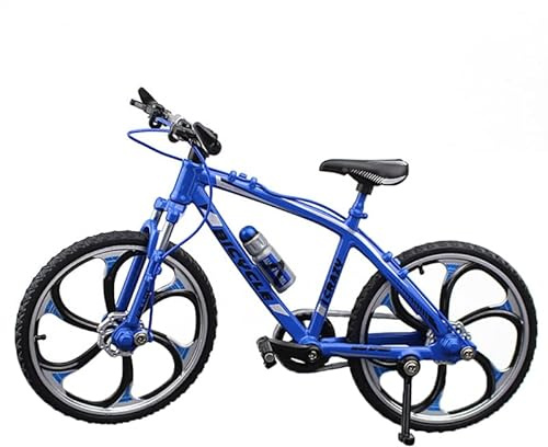 CIYODO Mini Bike Model 1:10 Scale Retro Bicycle Model Ornament Simulation Vintage Miniature Finger Bike Toy Game Figurine Collections for Home Office