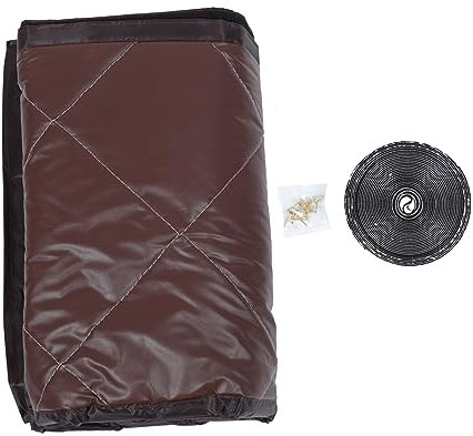 Ciieeo 1set Thermal Insulated Door Curtain Pu Partition Curtain for Air Conditioning Home Use Easy Installation Warm and Cold-resistant