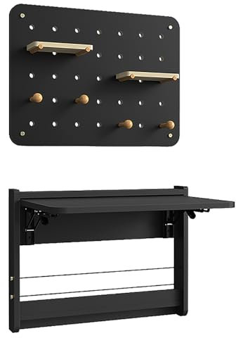 Klappbarer Wandtisch,Wandklapptisch Esstisch ,platzsparender Küchentisch,Holz Schwebender Schreibtisch,Schmaler Und Langer Esstisch,Für Küche, Esszimmer, Computertisch ( Color : Style3 , Size : 63.5*8