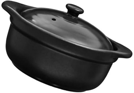CIYODO Cazuela De Cerámica Para Bibimbap y Sopas Antiadherente y Fácil De Limpiar
