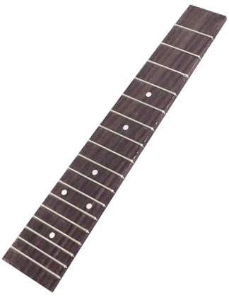 Tastiera per Ukulele, Tastiera in Palissandro 23 Pollici 17 Tasti Strumento Musicale Sostitutivo per Accessori per Suonare la Chitarra Ukulele (GSA13)