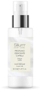 Silium - Profumo per capelli idratante e rinforzante - Dolce Latte - 50 ml