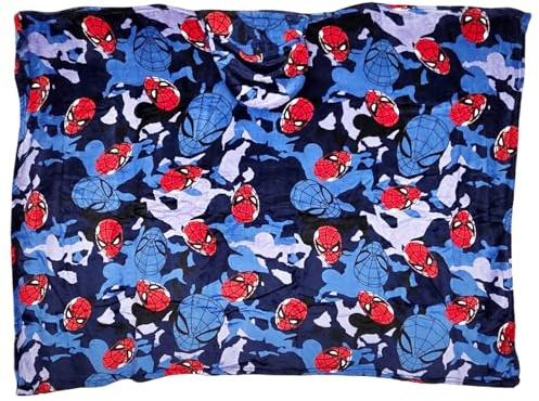 Spider‑Man XL Kapuzen‑Kuscheldecke 120 × 150 cm – Offizielles Marvel‑Lizenzprodukt