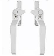 Avocet WMS Locking Cockspur uPVC Window Handle 9mm Step Left Hand White