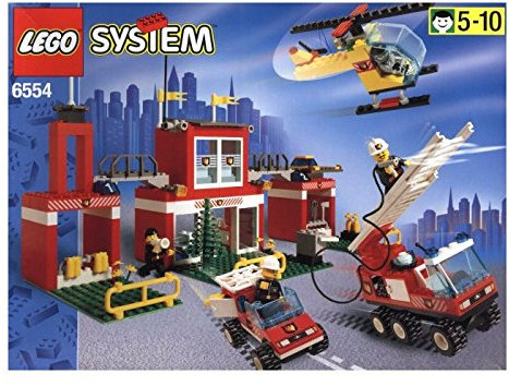LEGO 6554 Feuerwehrstation - Blaze Brigade