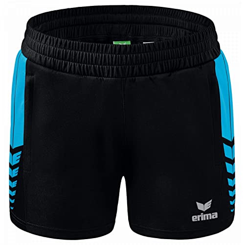 Erima dam Six Wings Worker Short (1152207), svart/curacao, 34