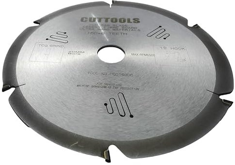 Sägeblatt für Zementfaserplatten mit Diamantspitze, 160 mm, 6T (für Festool TS55 Säge)