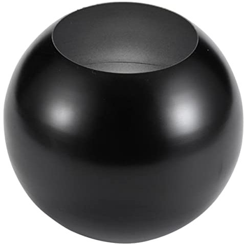 Zerodeko Edelstahl Vase Metall Blumentopf Tischvase Gebürstet Schwarz Dekoration Behälter Für Getrocknete Blumen Wohnraum Deko