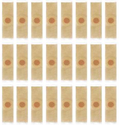 FERCAISH 24 Stück Warzenentferne Hühneraugenpflaster Dornwarzen Entfernen Corn Removal Pads Hühneraugen Entferner Pads Druckschutzpflaster Warzenpflaster für Füße