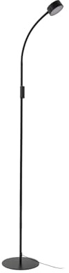 Lindby LED Lámpara de pie Maori (Moderno) en Negro hecho Metal (1 llama, lámpara