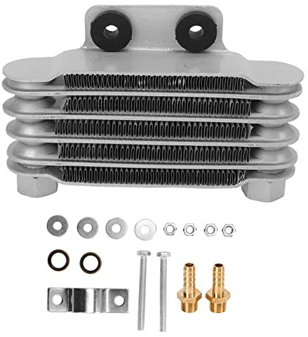 Motorcycle Engine Oil Cooler Radiator Efficiently Cools Oil for 50‑250 Motorcycles Dirt Bikes ATV