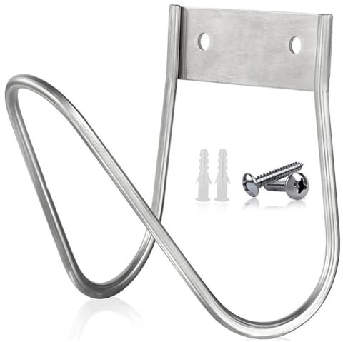 Ymxygz Stainless Steel Garden Hose Hanger Wall Mount Hose Hook Holder Heavy Duty Rust Proof Water Pipe Ropes Storage Rack Hook