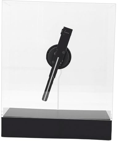 Plyisty Ventilatore Olografico 3D da 18 Cm, Proiettore Olografico WiFi con 80 LED, Risoluzione 298 X 298, Controllo Tramite Software, Editing Video Personalizzato, Ideale per Feste, Bar,