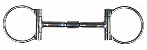 HKM Sports Equipment Western Anneau en D Snaffle -Billy Allen 125 mm