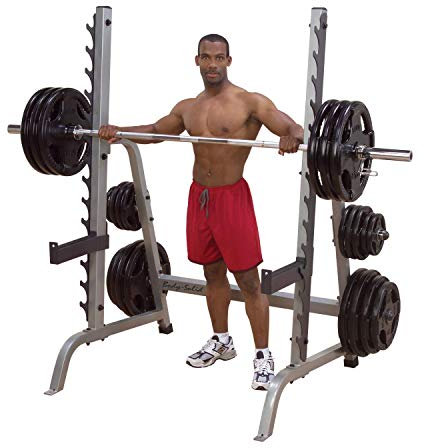 Body-Solid GPR-370 Multi-Press-Rack | Kniebeugenständer | Squat-Rack Pro