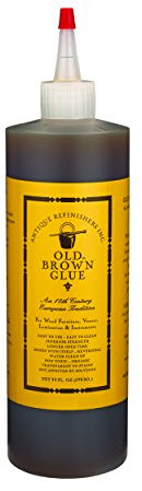 Old Brown Glue 20oz - Reversible Wood Furniture, Veneer and Lamination Glue