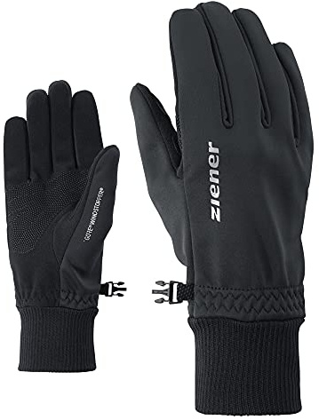 Ziener 802002_12_8.5 - Guanti da Sci Uomo, 8.5, Colore: Nero Nero