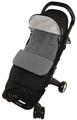 Fußsack/COSY TOES kompatibel mit ABC-Design Kinderwagen Dolphin grau