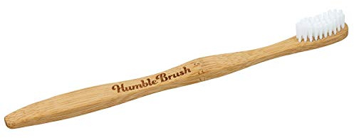Humble Brush Adults Tooth Brush - Soft Bristle White - Single by Humble Brush