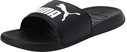 PUMA Popcat 20, Pantofole Unisex - Adulto, Puma Black Puma Black Puma White, 46 EU