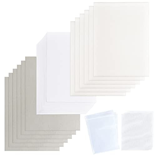 WANDIC Blumenpresszubehör, getrocknete Blumen, Blätter, Pflanzen, Früchte, Pressen, Ersatz-Set für DIY-Kunst, Handwerk, Exemplare, Outdoor-Lernen