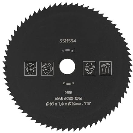 85mm*10mm 72t Hss Circular Mini Circular Saw Blades 85mm Circular Saw Blades Saw Blade Cutting Disc Wheel for Wood Metal