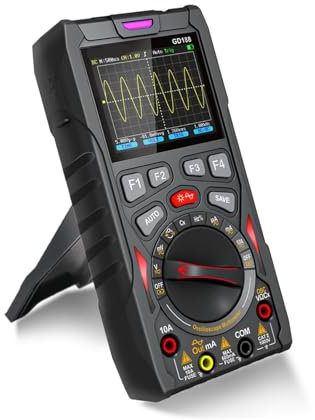 EBAYTV Oscilloscope Oscilloscope numérique multimètre électricien testeur ampèremètre voltmètre capacité de Courant Ohm mètre True RMS Multimetro