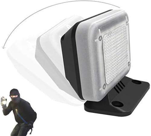 MiBoce LED TV Light Simulator, Night Security Light, with Timer & Sensor, 4 Modes, 90° Angle Adjustable, for Home Security Burglary Protection