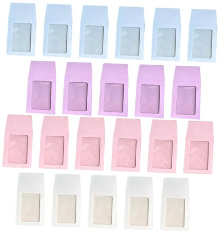 NUOBESTY 40stücke Kartenhüllen Aus Fotopapier Transparent Moderner Stil Tragbar Zum Organisieren Von Spielkarten Und Postkarten