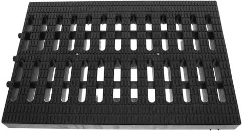 Plastic Black with Grate Drain Structure Cover Grid for Outdoor | Gully Grid Drain Cover, Easy Maintenance and Cleaning, Good Bearing Capacity