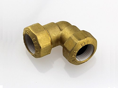 Winkelverschraubung 90° für PE-Rohr 40 mm