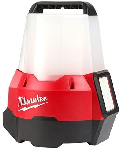 Milwaukee M18TAL-0 M18 Arbeitsbereichsleuchte, TAL-0 Arbeitsbereichsleuchte, 18 V, blanke Einheit, Rot