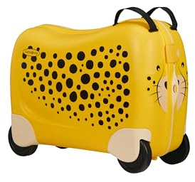 Samsonite Dream Rider - Kindergepäck, 51 cm, 28 L, Gelb (Cheetah C.)