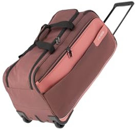 Travelite 2-Rad Trolley Reisetasche aus recyceltem Material, Gepäck Serie VIIA: Weichgepäck Reisetasche mit Rollen, 65 cm, 61 Liter