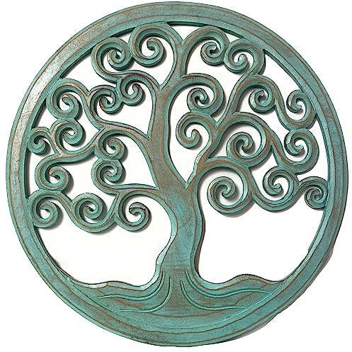 Trintura Baum des Lebens (Herzbaum 60cm türkis)