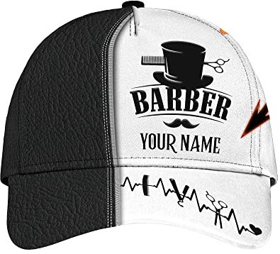 Unisex Schirmmütze Personalisierter Friseur Basecap Verstellbar Baseball Kappe Einfarbig Sonnenhut Kappe Für Sommer Outdoor Unisex
