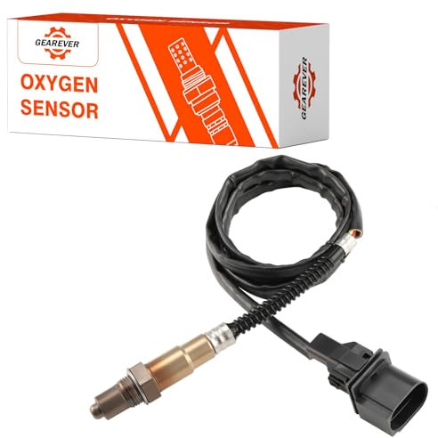GEAREVER 0258007351 Lamdasonde Sensor Lambdasonde Regelsonde Regelsonde O2 Sensor Vor Katalysator kompatibel VW Golf IV New Beetle, A3 A4 A8 TT, für Passat Polo Touareg Transporter IV