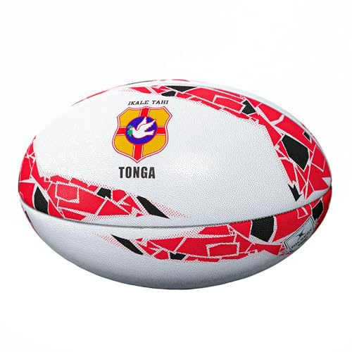 Gilbert Tonga Rugby Supporter Ball, Size 5