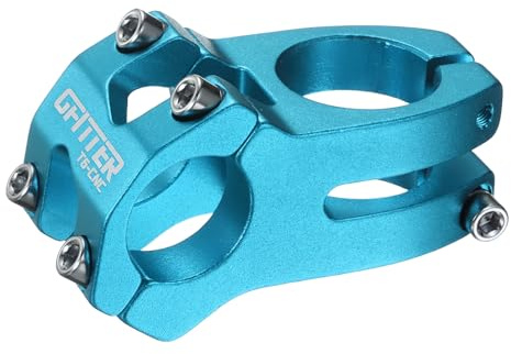sourcing map Potence de guidon de vélo de 25,4 mm en alliage d'aluminium de 45 mm pour VTT, vélo de route, BMX, VTT, bleu