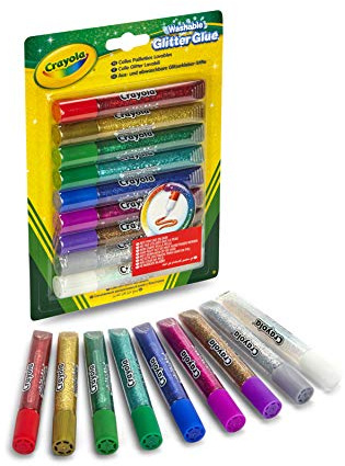 Crayola – 69 – 3527-e-000 – Lot de 9 Tube Colles glitter