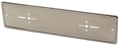 AUTO-STYLE Support de plaque d'immatriculation chromé, par pièce