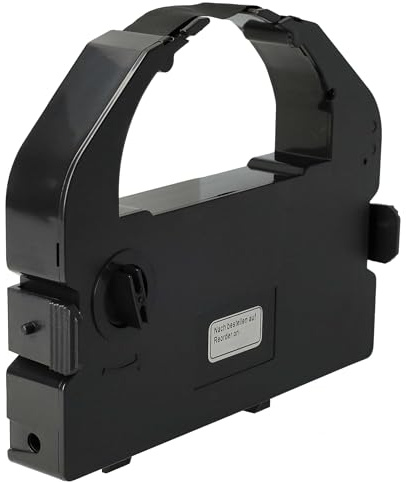 vhbw 1x Farbband Schriftband kompatibel mit Epson LQ 2500 | LQ 2550 Plus, LQ 1060, LQ 1060 Plus, EX 80, LQ 670 Nadeldrucker, Bondrucker - Schwarz