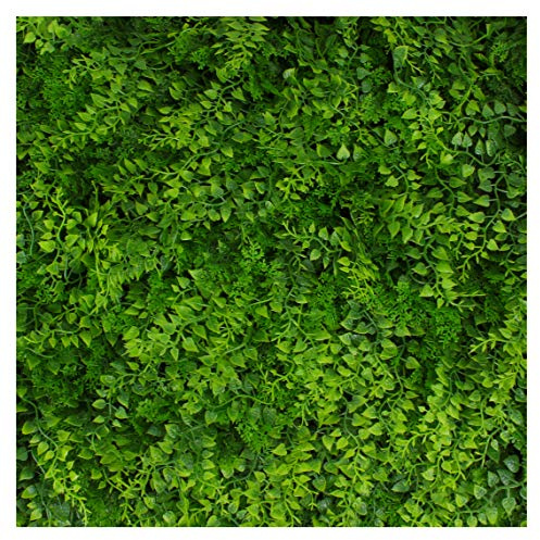 3rd Street Inn Greenery Panel - Artificial Hedge Wall - Fake Plant Wall Backdrop - Privacy Screen - Interlocking Panels - Indoor Outdoor Décor (12, Juniper)
