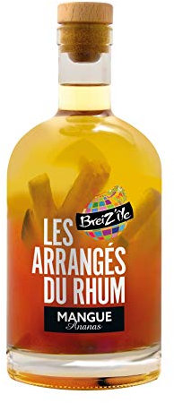 Breiz'Ile - Les arrangés du rhum - Mangue/Ananas - Punch au rhum - 28,0% Vol. 70cl
