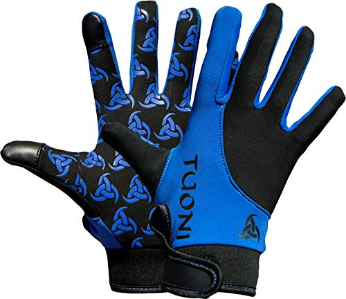 Tuoni Sporthandschuhe für Kinder – Kinder-Fahrradhandschuhe/Fußballhandschuhe – Thermohandschuhe für Hockey, Rugby, Reiten, American Football, Radfahren – Kinder-Grip-Handschuhe mit Silikon –