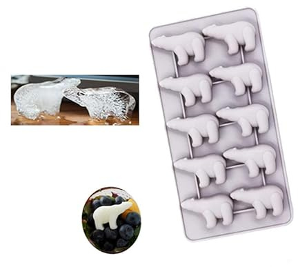 YongXiangPeng Ice Cube Trays,10 Trays Ice Cube Moulds Silicone Ice Cube Trays Flexible Ice Trays Easy to Release Ice Cube Maker for Freezer Baby Food Whiskey Cocktail