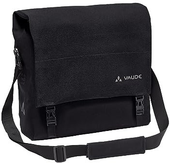 VAUDE Fahrradtasche für Gepäckträger Augsburg IV 20L , stylische Business-Fahrradtasche 100% wasserdicht, Gepäckträgertasche hinten, einfache Befestigung – Made in Germany,schwarz,Einheitsgröße