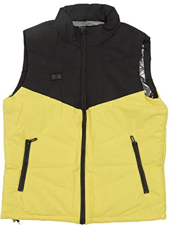 Beheizbare Weste, Elf Heizzonen, Jacken, Mäntel, Westen, Waschbar, mit Innentasche für Kaltes Wetter (M 52,5‑60 kg)
