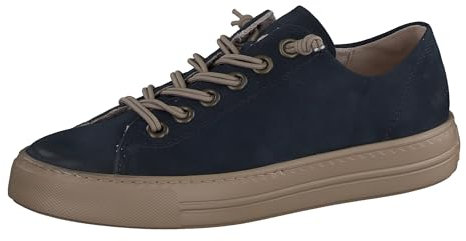 Paul Green Damen Pauls mit Relax-Weite und Wechselfußbett, Frauen Low-Top Sneaker,Freizeitschuhe,Turnschuhe,Laufschuhe,Blau (Space),38 EU / 5 UK